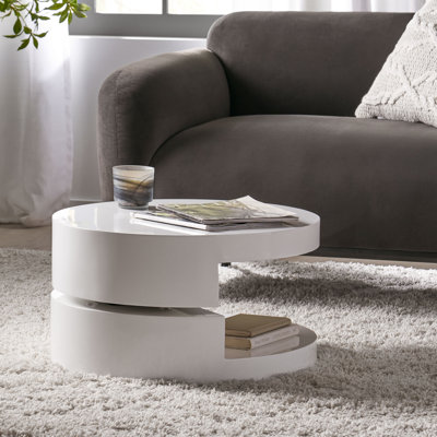 Table basse rotative moderne