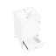 Meuble-lavabo de 20 po - Armoire blanche avec lavabo, support de rangement et surface de lavabo à surface spacieuse