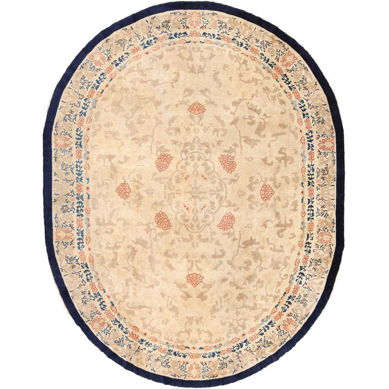 One-of-a-Kind Oval 9' X 11'7" Area Rug