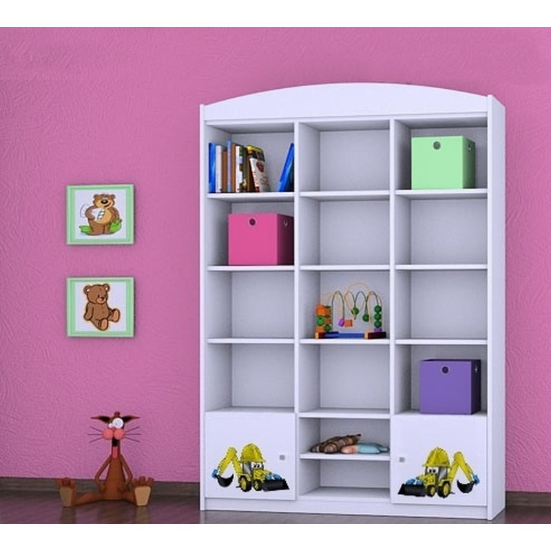 Ari 183cm H X 132cm W Transportation Kids Cube, White