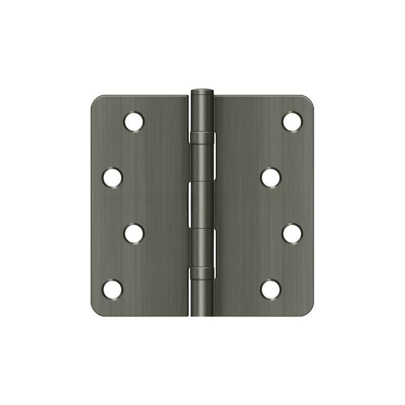 Steel Hinge, Antique Nickel