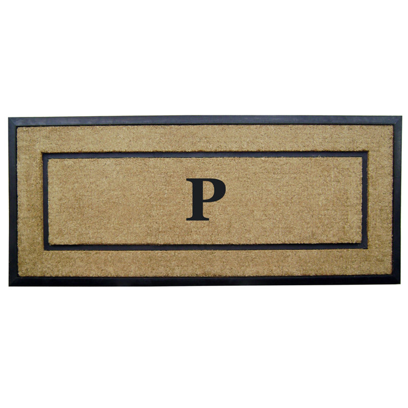 Tapis de porte antidérapant pour l'extérieur, L 24 po x L 57 po, P