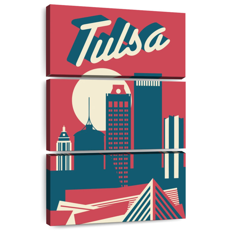 Tulsa, 32" H x 20" W