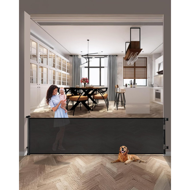 Dog Gate Lascal Kiddyguard Avant Safety Baby Gate Mounted Gate