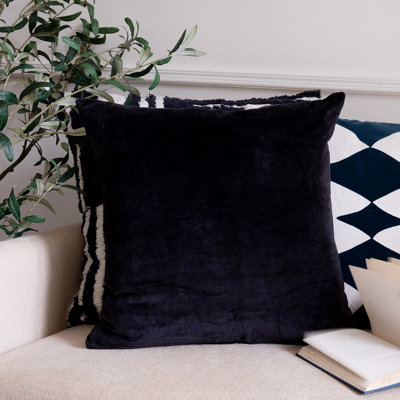 Housse de coussin décoratif en velours moderne faite à la main