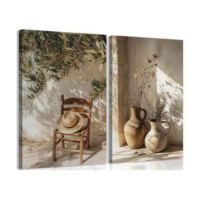 2 Piece Wrapped Canvas Print