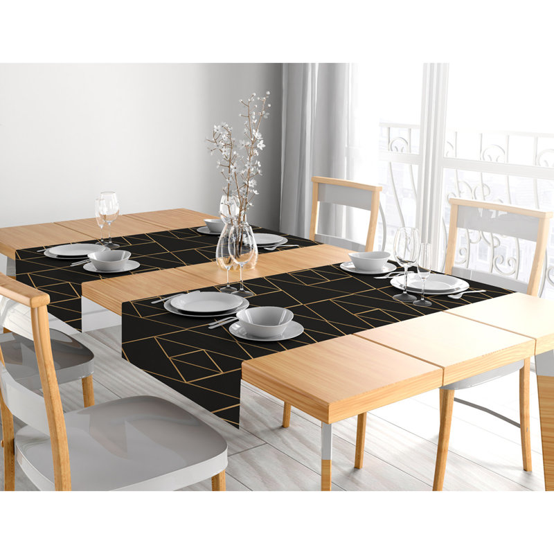 Krieger Geometric Table Runner