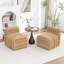 Fauteuil d'appoint rembourré sans accoudoirs-384289391