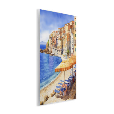 Plaque murale sur la plage, bord de plage, design by Creative Studio