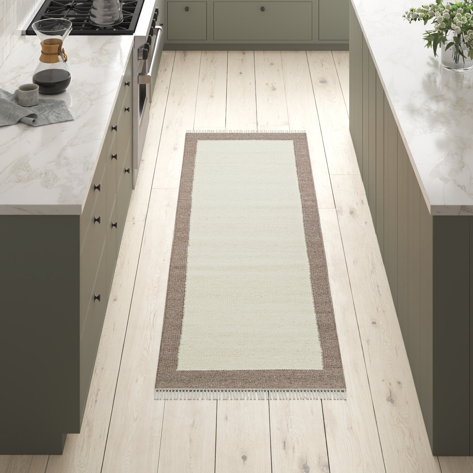 Kaylee Flatweave Rug, Runner 2'6" x 8'