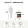 Tereza 29.7'' W Electric Fireplace