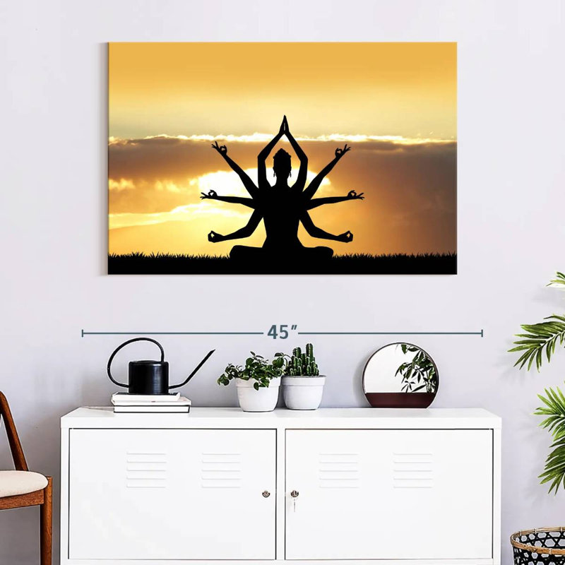 'Goddess Kali, 26" H x 39" W