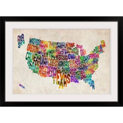 Art textuel par carte de Francy