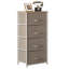 Commode d'appoint de rangement en plastique Pittsburg