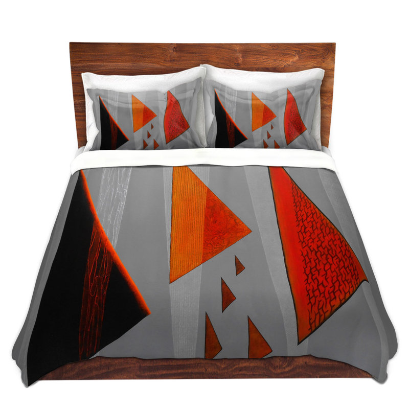 Ensemble de housse de couette DiaNoche en microfibre par Jennifer Baird - Drift