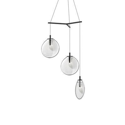 Luminaire suspendu à 3 lumières DEL Cantina
