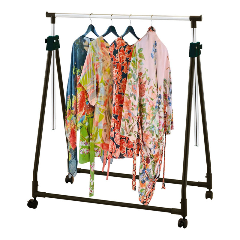 Althoff 89.15cm Rolling Clothing Rack