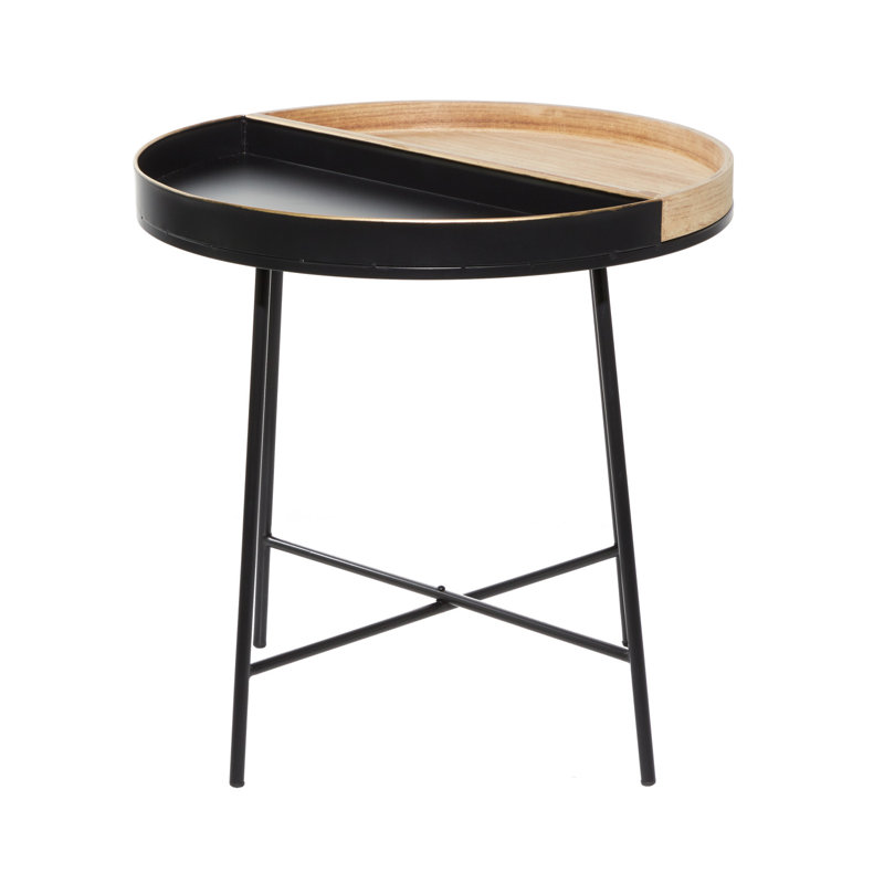 Mcelfresh Tray Top End Table, 22" H x 22" W x 22" D