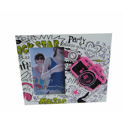 Mcmillin Pink Matte Picture Frame with Mat