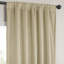 Rideaux en velours moelleux Matra pour chambre à coucher ‑ rideaux obscurcissants pour les fenêtres de salon, panneau simple-1630843101-1735163976