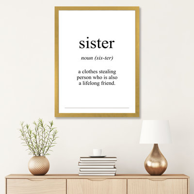 " Sister Meaning "