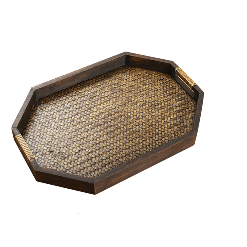 Caed Bamboo Tray, 1.97" H x 17.32" W x 12.2" D