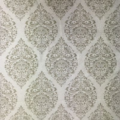 Ashley Fabric | Large Metallic Damask Fabric | Drapery & Curtain Fabric