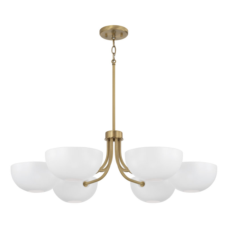 Lustre moderne à 6 lumières Reece