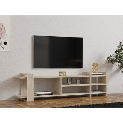 Puqa Design Unfinished TV Stand for TVs up to 70"