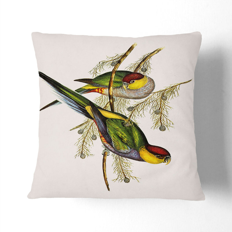 Square Throw Cushion, 40cm H x 40cm W x 15cm D