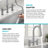 KRAUS Oletto Bridge Kitchen Faucet with Pull-Down Sprayhead-93628886
