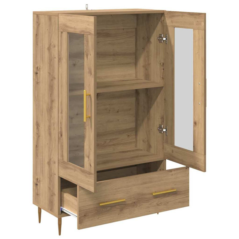 Highboard Accent Chest, Artisan Oak
