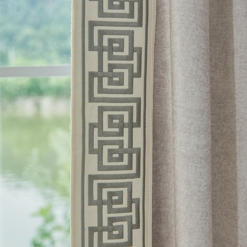 Paire de rideaux occultant en velours Bella, L 50 po x L 96 po