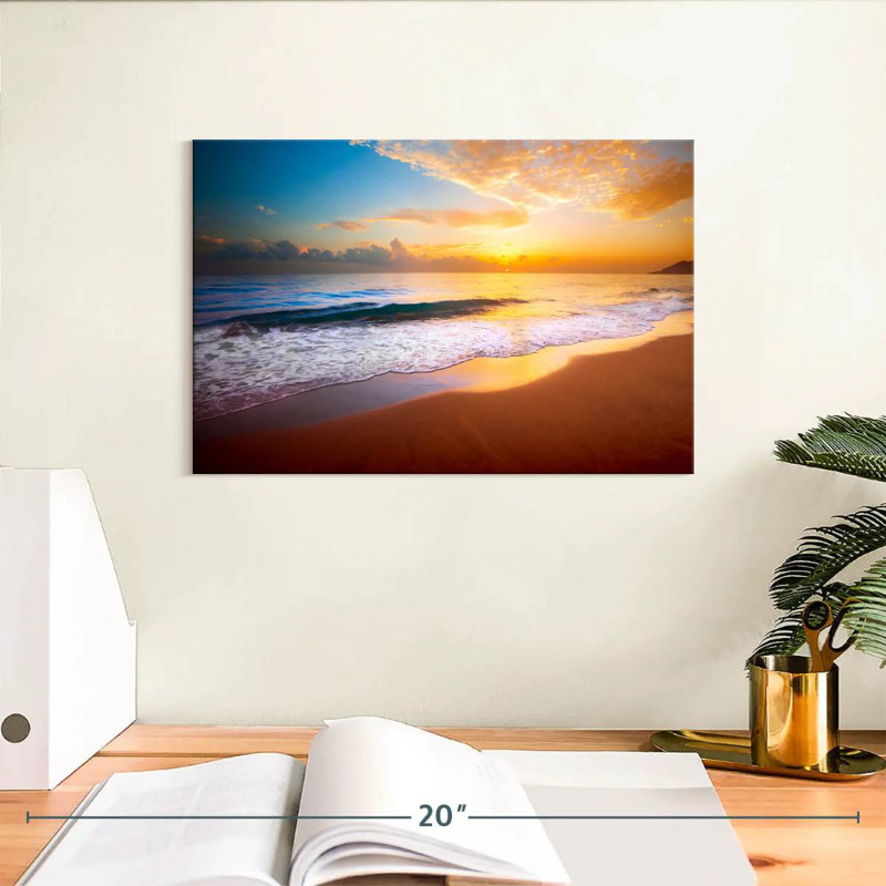 Gillard Coastal Sunset, H 8 po x l 12 po