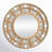 Lecroy Zen Radiance Rattan Wall Mirror