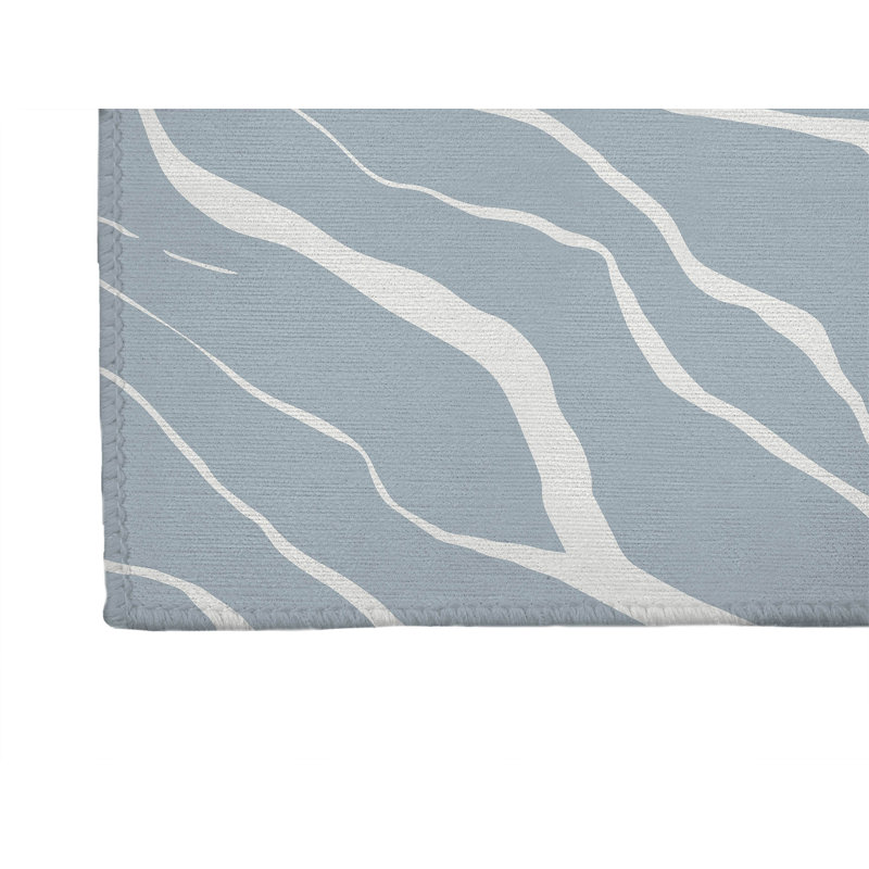 Lush Cracks Non-Slip Outdoor Rug, Runner 2'6" x 8'