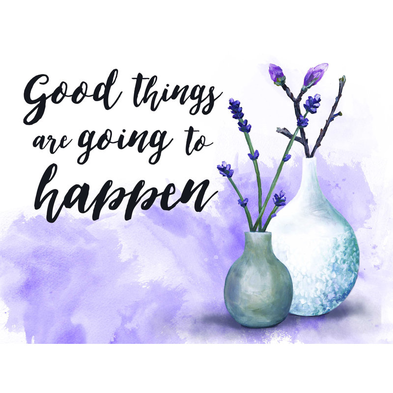 Good Good - reproduction sur toile tendue, L 48 po x H 36 po