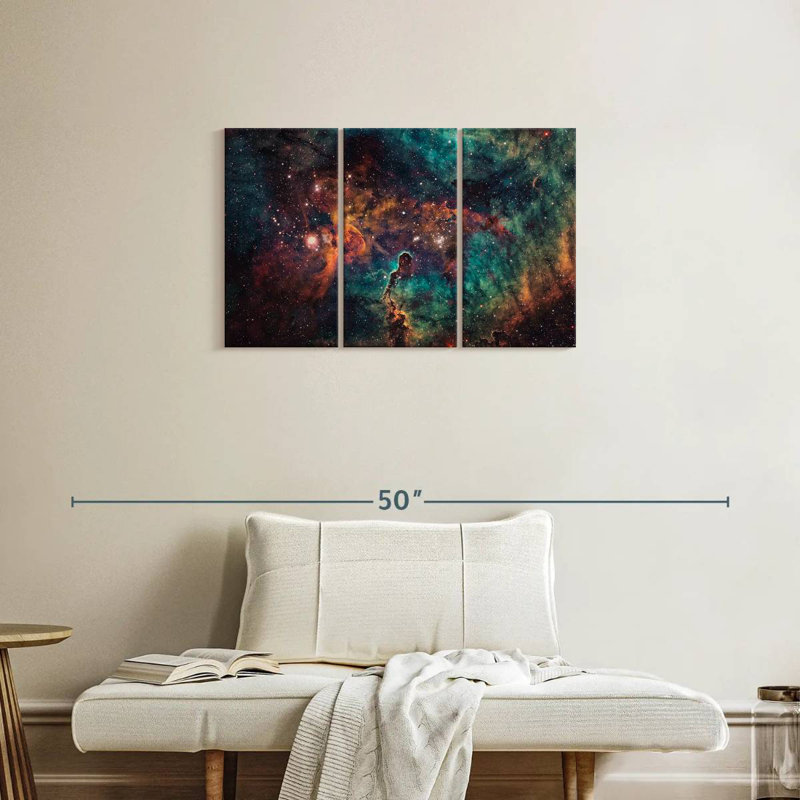 Oberle Deep Space Nebula, 20" H x 33" W