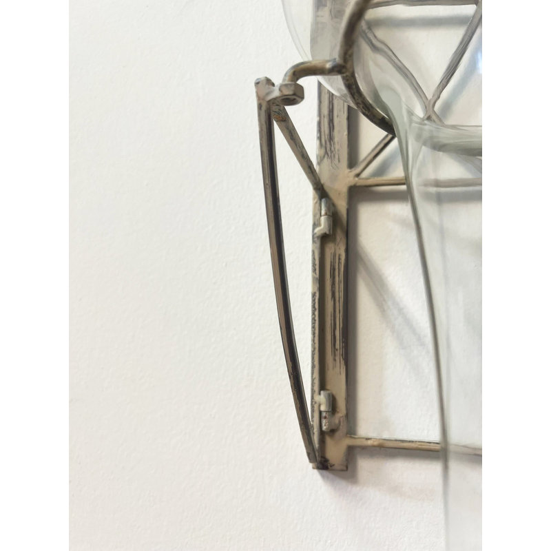 Applique en métal/verre