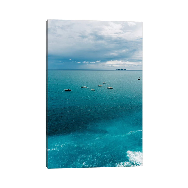 Stormy Amalfi Coast II by Bethany Young - Print on Canvas, Wrapped Canvas, 66.04cm H x 45.72cm W x 1.91cm D