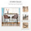 Hadara Counter Stool with Metal Frame