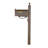 Berkshire Aluminum Post Mounted Mailbox-24726061