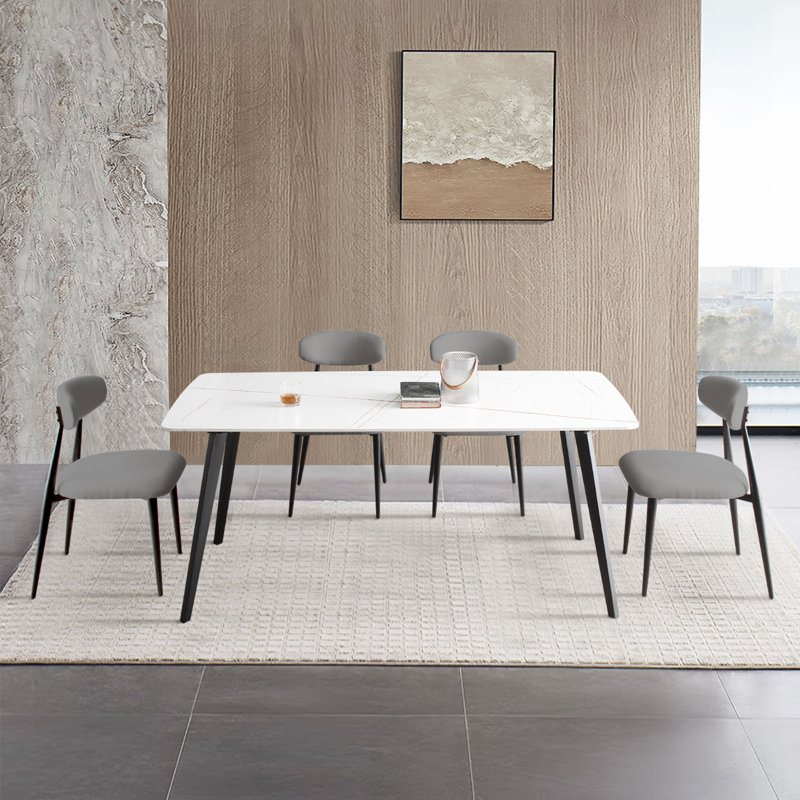 Kynleigh 4 - Person Four Leg Dining Set