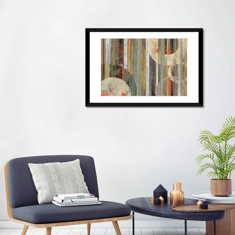 «Savannah», reproduction sur toile, H 16 po x l 24 po x P 1 po, Papier beaux-arts encadré noir, Blanc