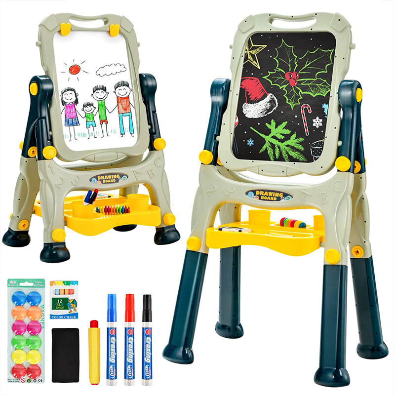 Sukhraj Adjustable Easel, Green