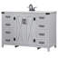 Ensemble de meuble-lavabo simple 48 po Slayton-280410186