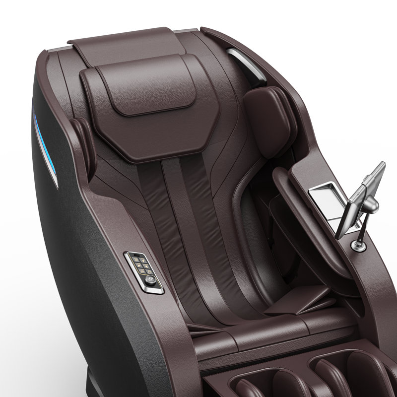 Laimas Full Body Massage Chair with Air Bags, Zero Gravity, 3D SL Track, Heat Therapy, Foot Roller, Shiatsu Recliner, Bluetooth Control