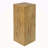 Wood-Look Square-Column MGO End Table,  H33.75",Wood-Like Distressed Finish, Mix With Different Heights, Indoor Outdoor Use-1138644109