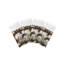 Serviettes de table en satin de coton Leopard Walk-126139498