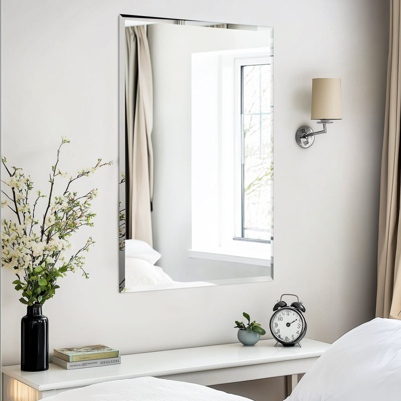 Miroir de salle de bain sans cadre, H 28 po x l 20 po